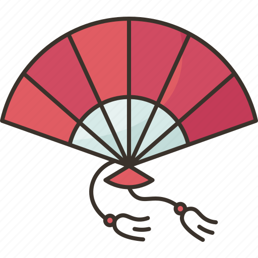 Fan, paper, chinese, oriental, festival icon - Download on Iconfinder