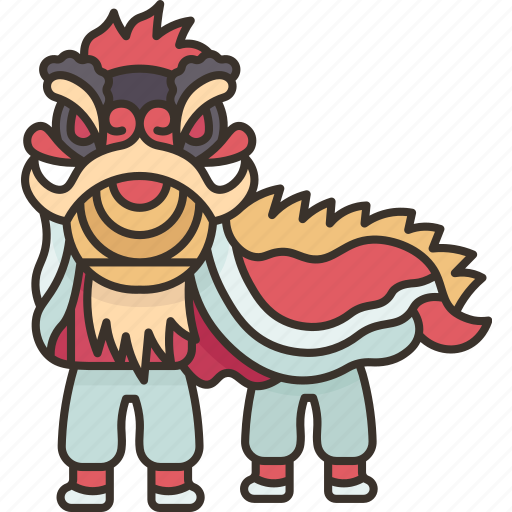 Lion, dance, festival, china, culture icon - Download on Iconfinder