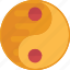 3, yin, yang, symbol 