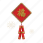 chinese, firecracker, decoration, new year 