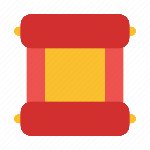 Scroll, medieval, paper, document, chinese, new, year icon - Download on Iconfinder
