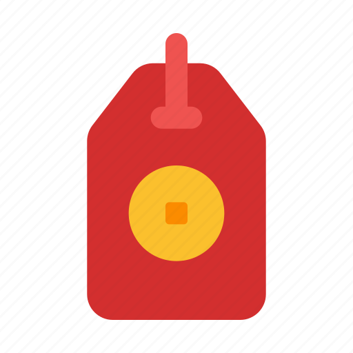 Tag, price, label, accessory, chinese, new, year icon - Download on Iconfinder