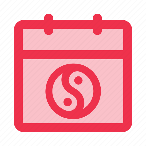 Chinese, new, year, calendar, schedule, time, and icon - Download on Iconfinder