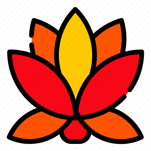 Lotus, chinese new year, celebration, cultures, lunar, decoration, greeting icon - Download on Iconfinder