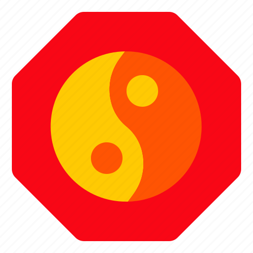 Yin, yang, chinese new year, celebration, cultures, lunar, decoration icon - Download on Iconfinder