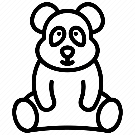Panda, lunar, china, bear, animal, zoo, cute icon - Download on Iconfinder