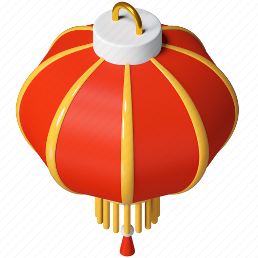 Lantern, celebration, chinese new year, light 3D illustration - Download on Iconfinder