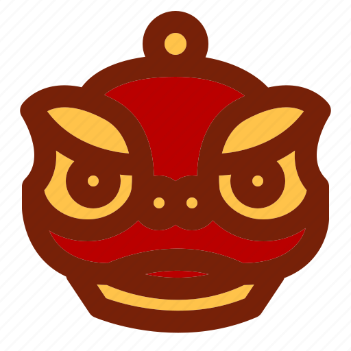 Celebration, lion dance, chinese new year, lunar festival icon - Download on Iconfinder