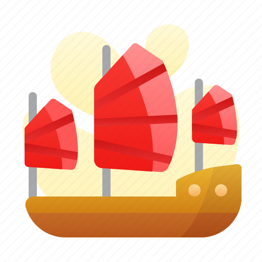 New, ship, war, year, chinese icon - Download on Iconfinder