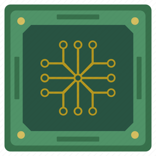 Chip, chipset, cpu, processor, scheme icon - Download on Iconfinder