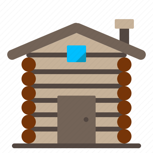 Cabin, cottage, home, house, nature, outdoor, winter icon - Download on Iconfinder