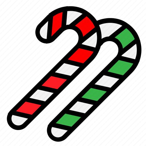 Candy, cane, christmas, sweet, xmas icon - Download on Iconfinder