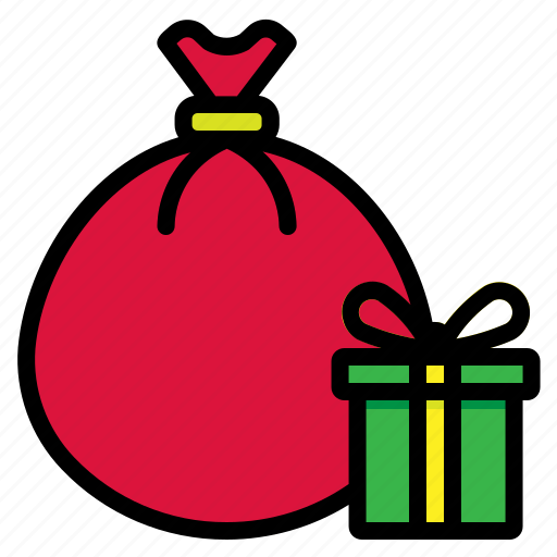Bag, christmas, gift, xmas icon - Download on Iconfinder