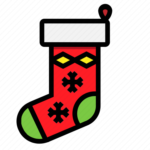 Christmas, gift, sock, winter, xmas icon - Download on Iconfinder