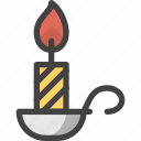 candle, fire, flame, light, lighter, creative, idea