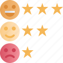business, management, company, feedback rate, star, review, rating
