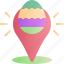 easter, spring, celebration, place, pin, egg, location 