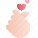 valentine, valentines day, love, finger, heart, emoji, hand