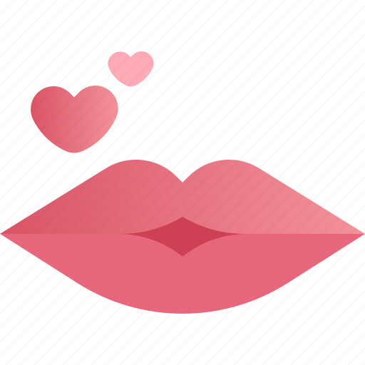 Valentine, valentines day, love, lips, kiss, heart icon - Download on Iconfinder