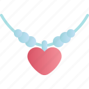 valentine, valentines day, love, necklace, gift, present, jewelry