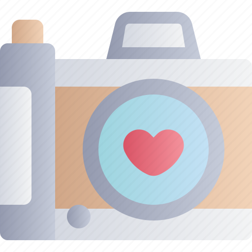 Valentine, valentines day, love, camera, picture, moment, photo icon - Download on Iconfinder