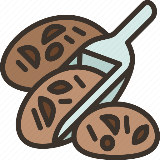Cacao, nibs, roasted, ingredient, cooking icon - Download on Iconfinder