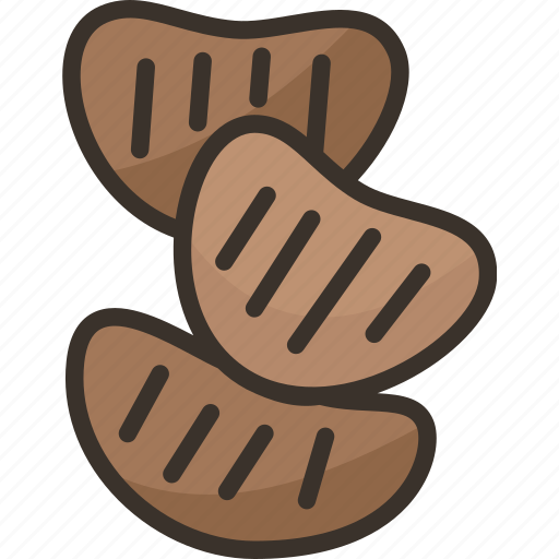 Chips, potato, chocolate, coated, snack icon - Download on Iconfinder