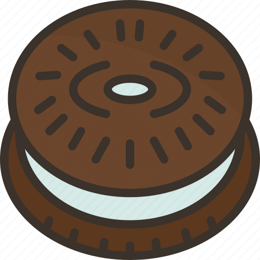 Oreo, biscuit, chocolate, cream, snack icon - Download on Iconfinder