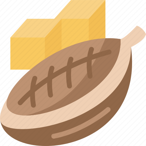 Cocoa, butter, ingredient, food, organic icon - Download on Iconfinder