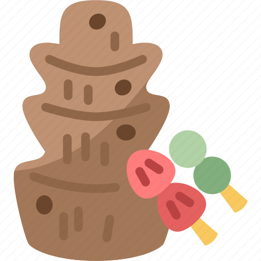 Fondue, dipping, chocolate, sauce, fountain icon - Download on Iconfinder