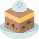 tiramisu, cake, chocolate, dessert, bakery
