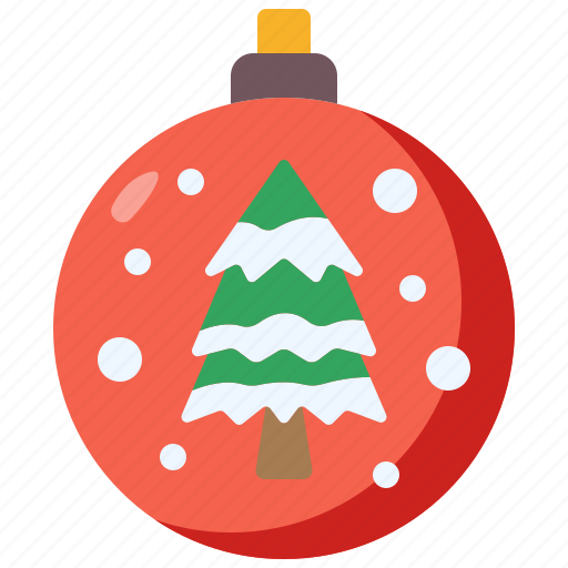 Christmas, ornament, adornment, decoration, ornamental, ball, tree icon - Download on Iconfinder