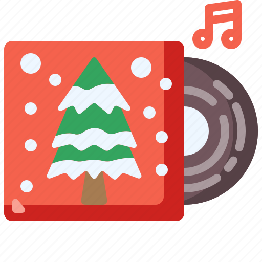 Carols, album, christmas, celebration, xmas, tree, musica icon - Download on Iconfinder