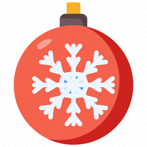 Bauble, christmas, ornament, decoration, xmas, ball, snowflake icon - Download on Iconfinder