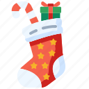 sock, gift, christmas, ornament, decoration, adornment, xmas, stocking, garment