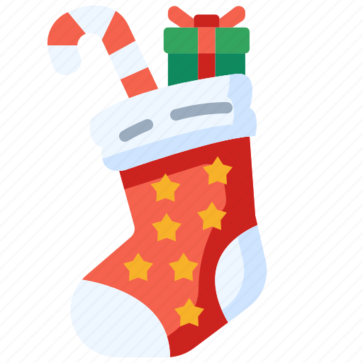Sock, gift, christmas, ornament, decoration, adornment, xmas icon - Download on Iconfinder