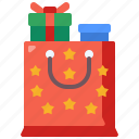 shopping, supermarket, business, christmas, hand, shopper, commerce, drawn, bag