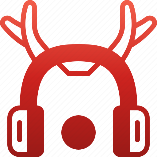 Clothing, reindeer, christmas, antlers, winter, cold, earmuffs icon - Download on Iconfinder