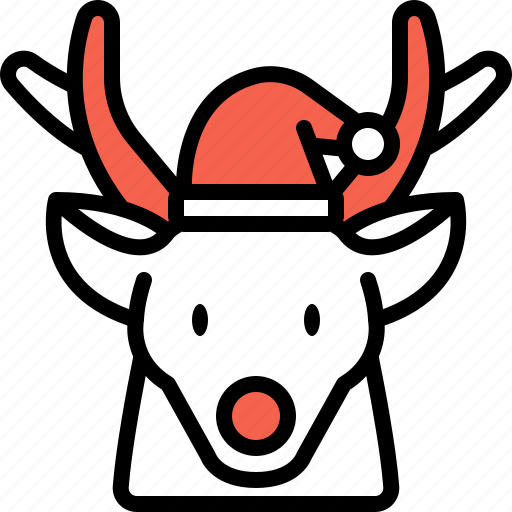 Animal, reindeer, christmas, mammal, deer, winter, animals icon - Download on Iconfinder