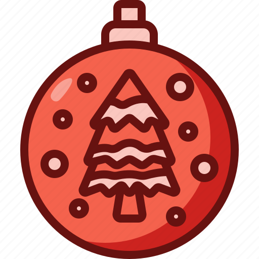 Christmas, ornament, adornment, decoration, ornamental, ball, tree icon - Download on Iconfinder