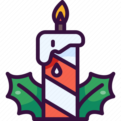 Flame, illumination, christmas, candle, decoration icon - Download on Iconfinder