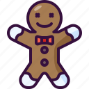 biscuit, gingerbread, cookie, and, christmas, food, bakery, restaurant