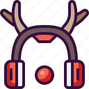 clothing, reindeer, christmas, antlers, winter, cold, earmuffs, tool, fashion