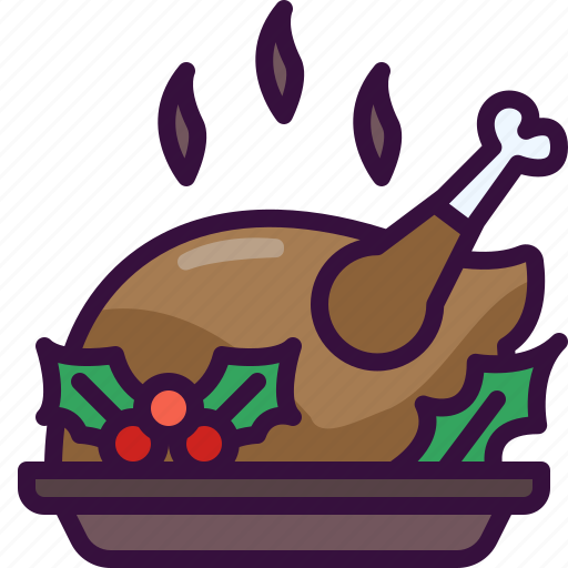 Chicken, and, christmas, leg, roast, food, turkey icon - Download on Iconfinder
