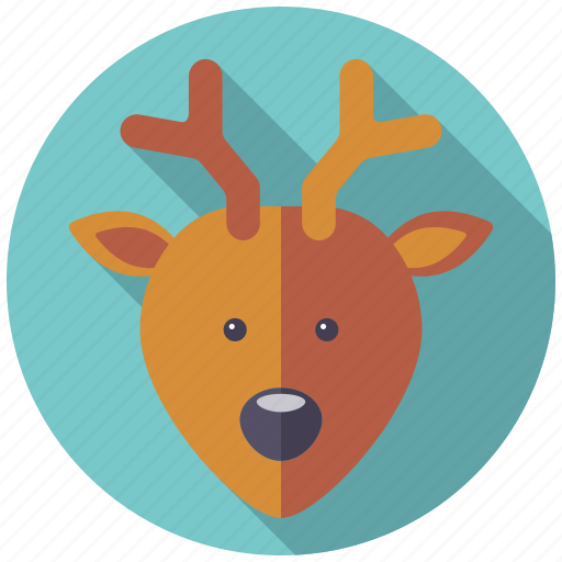 Animal, christmas, holidays, reindeer, season, winter icon - Download on Iconfinder