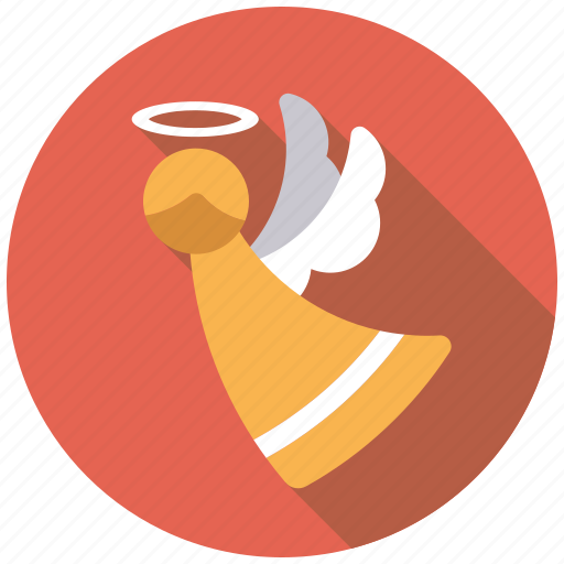 Angel, christmas, female, holidays, season, wings, winter icon - Download on Iconfinder