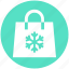 .svg, bag, christmas, season, shopping, snow, winter 