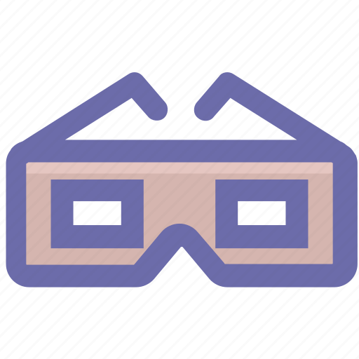 .svg, cinema movie glasses, glasses, movie, sunglasses, view icon - Download on Iconfinder