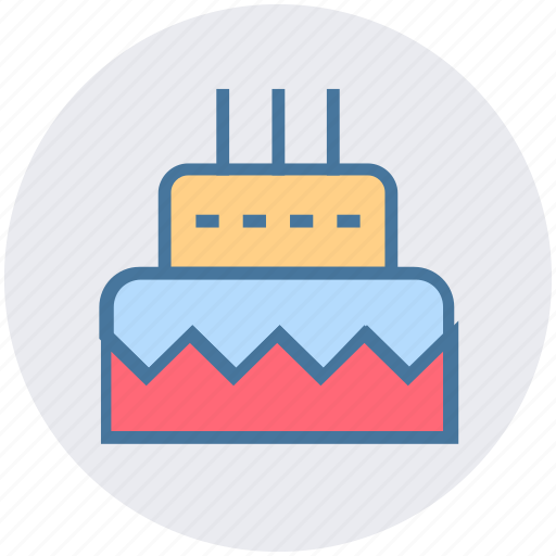 Birthday, birthday cake, cake, celebration, party, sweet icon - Download on Iconfinder