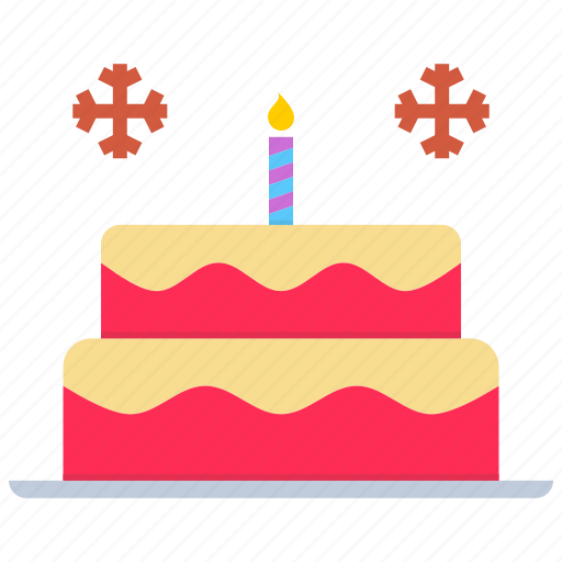 Cake, candle, celebrate, christmas, new, xmas, year icon - Download on Iconfinder